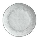 Jogo 6 Pratos Rasos de 26,5cm Orgânico Echo Porto Brasil em Stoneware Jogo 6 Pratos Rasos de 26,5cm Orgânico Echo Porto Brasil em Stoneware