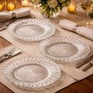 Jogo 6 Pratos Rasos Wheaton Emotions Louça 27cm Elegante e Resistente