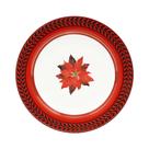 Jogo 6 Pratos Sobrem Vermelho Celio Correa Strauss