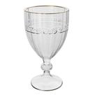 Jogo 6 Taça de Cristal Imperial com Fio de Ouro 330ml