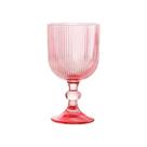 Jogo 6 taca versalhes rosa 390ml - kehome