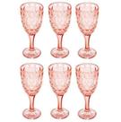Jogo 6 Taças 245ml Angel Rosa De Cristal Ecológico Wolff Jogo 6 Taças 245ml Angel Rosa De Cristal Ecológico Wolff