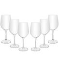 Jogo 6 Tacas 480ml Crex Cristal Ecológico Bohemia Jogo 6 Tacas 480ml Crex Cristal Ecológico Bohemia