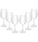 Jogo 6 Tacas 600ml Crex Cristal Ecológico Bohemia Jogo 6 Tacas 600ml Crex Cristal Ecológico Bohemia