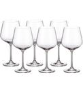 Jogo 6 Taças 600ml Para Burgundy Strix Em Cristal Ecológico Bohemia Jogo 6 Taças 600ml Para Burgundy Strix Em Cristal Ecológico Bohemia