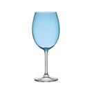 Jogo 6 Taças Água 580ml Azul Vidro Jogo 6 Taças Água 580ml Azul Vidro