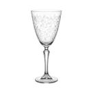 Jogo 6 taças água elizabeth em cristal 350ml 23cm full fit