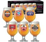 Jogo 6 Taças Beer Master Estampada Cerveja Happy Hour Ruvolo