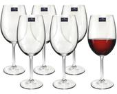 Jogo 6 Taças Bohemia Cristal Titanium Vinho Água 580ml Jogo 6 Taças Bohemia Cristal Titanium Vinho Água 580ml