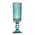 Jogo 6 taças champanhe Cameratta cristal verde dourada 160ml -L Hermitage Jogo 6 taças champanhe Cameratta cristal verde dourada 160ml -L Hermitage