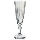 JOGO 6 TAÇAS CHAMPANHE HOME&CO ECO CRYSTAL 260ml 21x6x6cm TRANSPARENTE