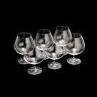 Jogo 6 taças cristal bohemia conhaque gastro 675ml - rojemac 5328