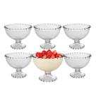 Jogo 6 Taças Cristal Chumbo para Sobremesa Pearl Wolff 200ml