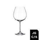 Jogo 6 Taças Cristal Ecologico Degustação 650ml Bohemia Jogo 6 Taças Cristal Ecologico Degustação 650ml Bohemia