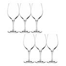 Jogo 6 Taças De Cristal Nude Para Vinho Terroir 670ML
