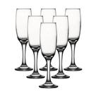 Jogo 6 Taças De Vidro Champagne Espumante 190ml