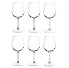 Jogo 6 Taças De Vinho Tinto E Branco Drink Bar Adega 600ml