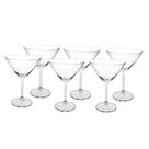 Jogo 6 Taças Gastro P/ Martini Cristal Ecológico Bohemia Transparente
