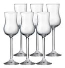 Jogo 6 Taças Grappa 85ml Cristal Ecológico Bohemia
