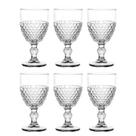 Jogo 6 Taças para Água de Cristal Coração 330ml Lyor - 7899768017053