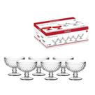 Jogo 6 Taças Para Sobremesa 390ml Bico De Abacaxi Hauskraft