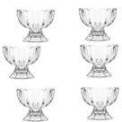 Jogo 6 Tacas para sobremesa formato tulipa aberta. Jogo 6 Tacas para sobremesa formato tulipa aberta.
