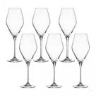 Jogo 6 Tacas Para Vinho Loxia em Cristal Ecológico 470ml
