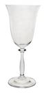 Jogo 6 Taças Vinho Ou Água Cristal Bohemia Angela 350ml 22cm