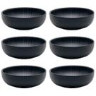 Jogo 6 Tigelas Bowl Cumbuca 600ml Flat Onix 600ml Oxford Jogo 6 Tigelas Bowl Cumbuca 600ml Flat Onix 600ml Oxford
