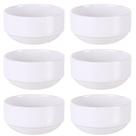 Jogo 6 Tigelas Porcelana Branca 138ml Bowl Pequeno Tramontina Paola Empilhável Mesa Posta Jogo 6 Tigelas Porcelana Branca 138ml Bowl Pequeno Tramontina Paola Empilhável Mesa Posta