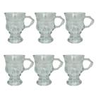 Jogo 6 unidades xícara para cappuccino café 140ml mesa posta