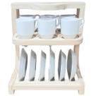 Jogo 6 Xicaras Café hotel 80ml Empilháveis c/ pires e suporte pinus coração - Kit Porcelana Branca Jogo 6 Xicaras Café hotel 80ml Empilháveis c/ pires e suporte pinus coração - Kit Porcelana Branca