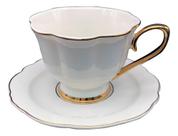Jogo 6 Xícaras Chá Porcelana 240ml Mon Charmant L Hermitage
