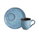 Jogo 6 Xícaras de Café 70ml Stoneware C/ Pires Bio Porto Brasil Cerâmica -