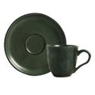 Jogo 6 Xícaras de Chá 170ml Com Pires Stoneware Bio Porto Brasil -