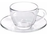 Jogo 6 Xícaras De Chá + 6 Xícaras De Café Com Pires Duralex Jogo 6 Xícaras De Chá + 6 Xícaras De Café Com Pires Duralex
