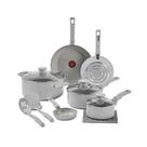 Jogo 6pçs Tefal Refresh Ceramic Cinza + 3 Acessórios