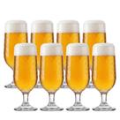 Jogo 8 Copo De Cerveja Taça De Vidro Chopp Eden Transparente 300ml G4u Class Home Jogo 8 Copo De Cerveja Taça De Vidro Chopp Eden Transparente 300ml G4u Class Home