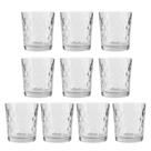 Jogo 8 Copo De Vidro Transparente Para Whisky Diamond 360ml Em Casa Tem