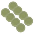 Jogo 8 Pratos de Sobremesa Frisada Verde Scalla 1ª Linha