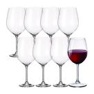 Jogo 8 Taça para Vinho Tinto 740ml em Cristal Transparente Wolff