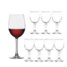 Jogo 8 Taças de Vinho Degustação Vidro Transparente Eden Class Home 340mlml Jogo 8 Taças de Vinho Degustação Vidro Transparente Eden Class Home 340mlml