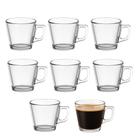 Jogo 8 Xícara de Café de Vidro Básica Turin 90ml Em Casa Tem Jogo 8 Xícara de Café de Vidro Básica Turin 90ml Em Casa Tem