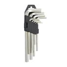 Jogo 9 Chave Allen Media 1,5mm A 10mm Hexagonal Profissional