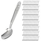 Jogo 96 Peças Colher De Sobremesa Talher De Mesa Restaurante