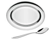Jogo Aço Inox Para Arroz Tramontina 2 Peças Buena Jogo Aço Inox Para Arroz Tramontina 2 Peças Buena