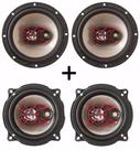 Jogo Alto Falantes Bravox 6 E 5 200W Rms Palio Uno 4 Portas