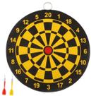 Jogo Alvo Profissional 2 Lança Dardo Ponta Agulha Metal 22cm