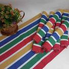 Jogo Americano 7 Peças Com Caminho De Mesa Em Algodão Bellar Jogo Americano 7 Peças Com Caminho De Mesa Em Algodão Bellar
