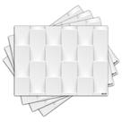 Jogo Americano - Abstrato com 4 peças - 1052Jo